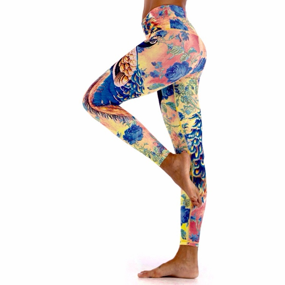 Colorful Floral Women's Leggings